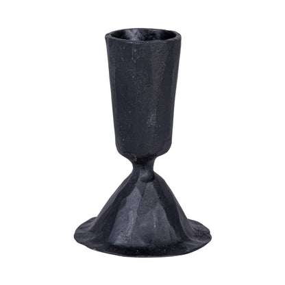 SS25 - Hand-Forged Cast Iron Taper Holder - Creative Co-op - display 1 
