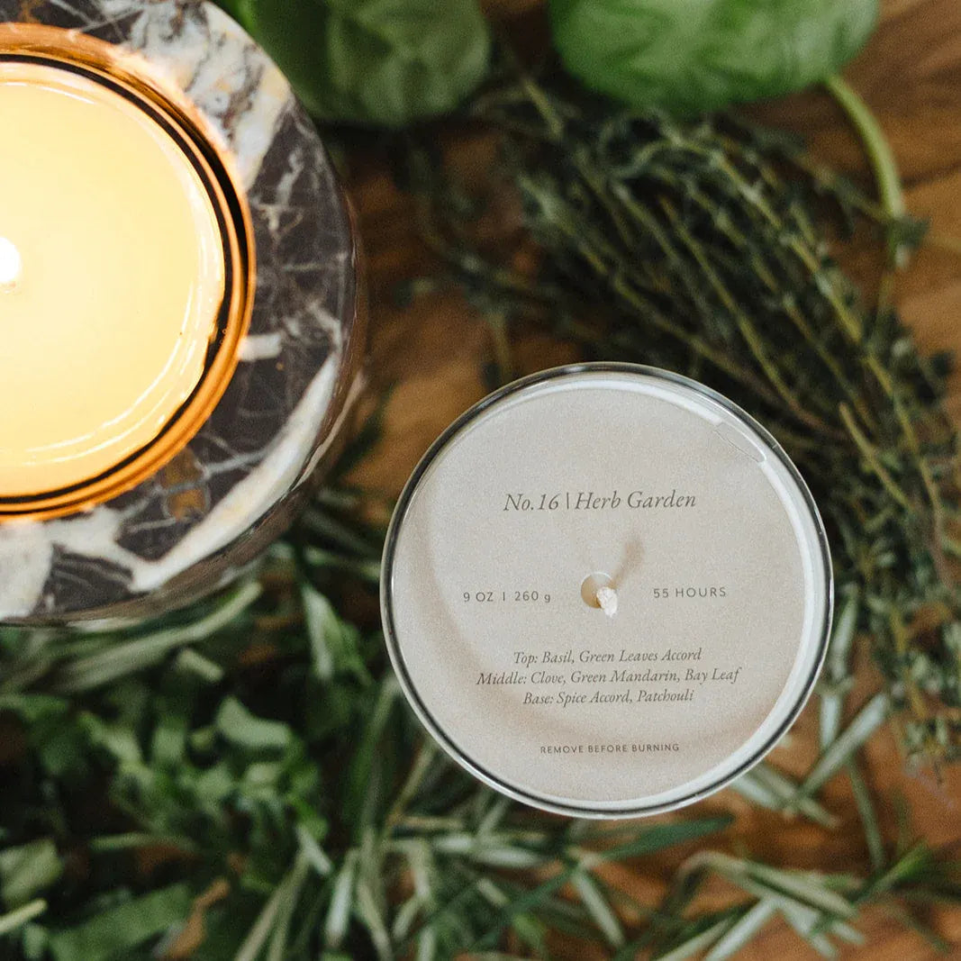 Last Candle Co No 16 Herb Garden Candle