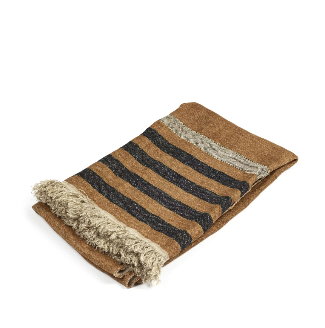 SS25 - Libeco - Belgian Linen Fouta | 43x71" | Nairobi - folded 3 