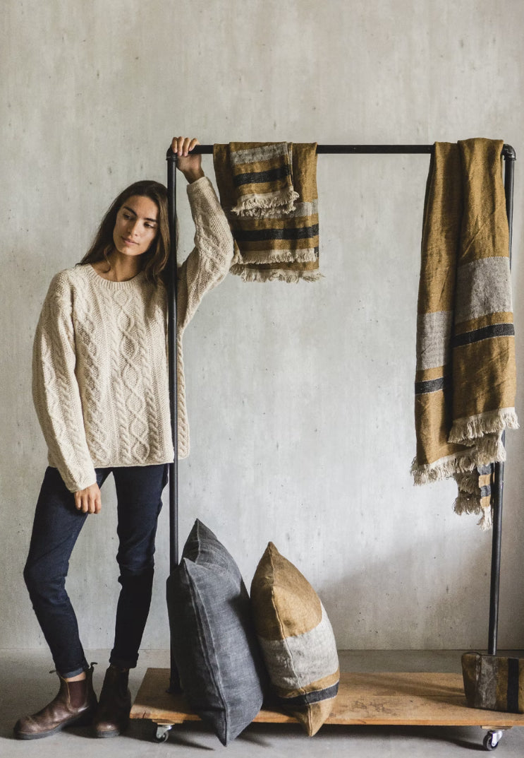 SS25 - Libeco - Belgian Linen Fouta | 43x71" | Nairobi - live display 4 