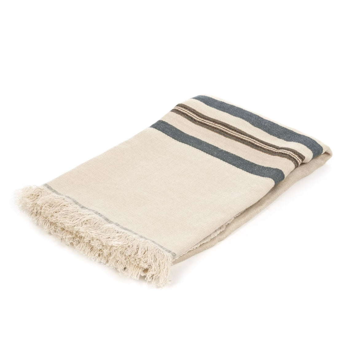 SS25 - Libeco - Belgian Linen Fouta | 43x71" | Tinos - display folded 4