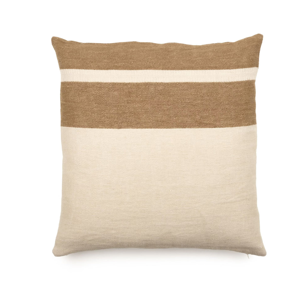 SS25 - Libeco - Belgian Pillow Cover | 20x20" | Railroad Stripe - display 1 