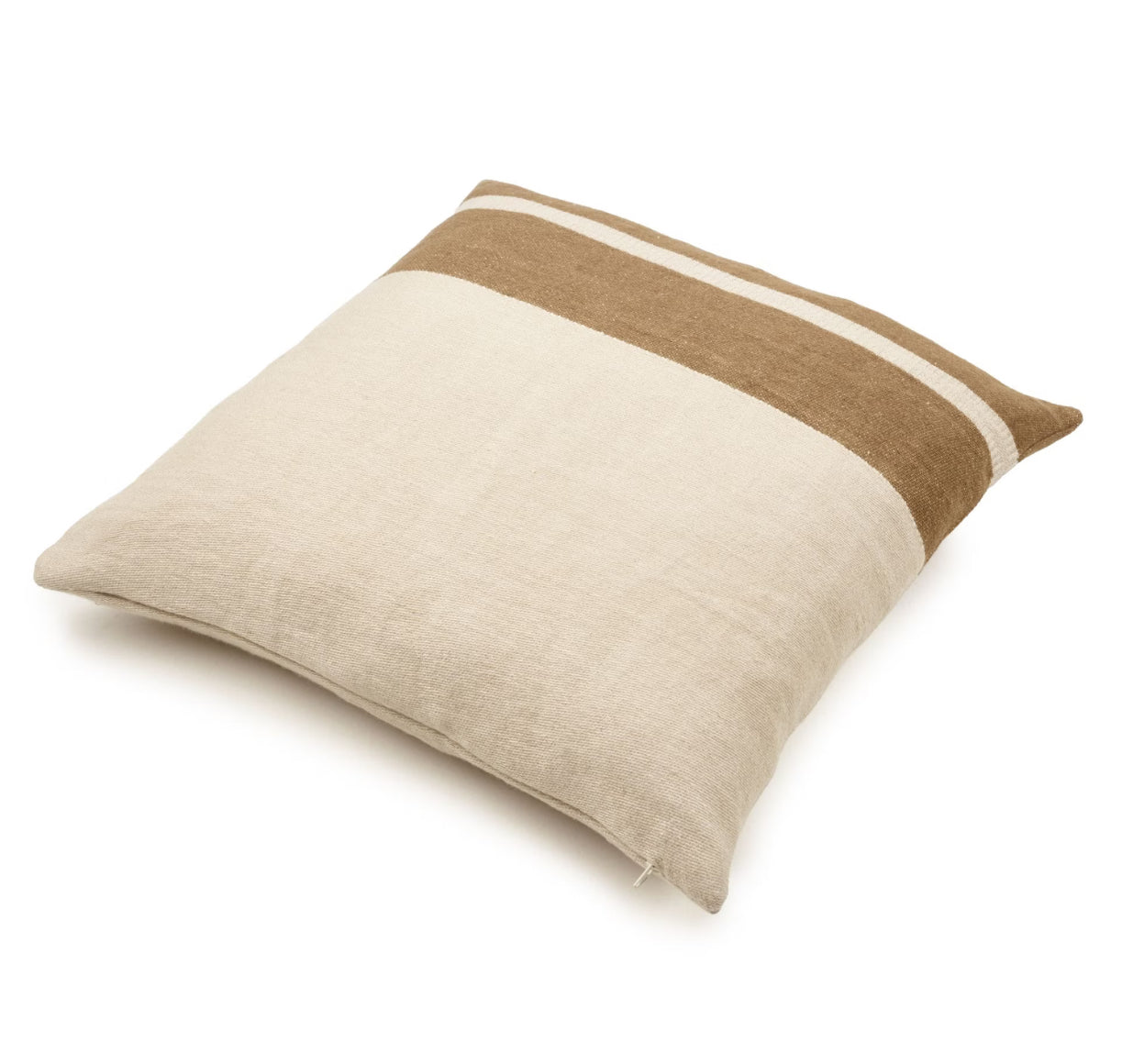 SS25 - Libeco - Belgian Pillow Cover | 20x20" | Railroad Stripe - display 3 