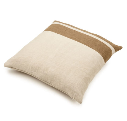 SS25 - Libeco - Belgian Pillow Cover | 20x20" | Railroad Stripe - display 3 