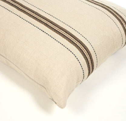 SS25 - Libeco - Belgian Pillow Cover | 20x20" | Tinos - close up 4 