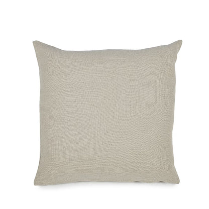 Libeco Hudson Pillow Cover in Flax, 25x25