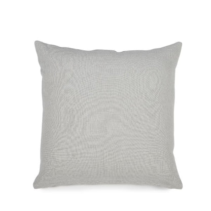 Libeco Hudson Pillow Cover in Fog, 25x25