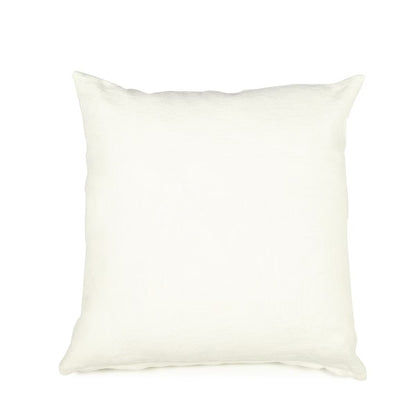Libeco Hudson Pillow Cover in Oyster, 25x25