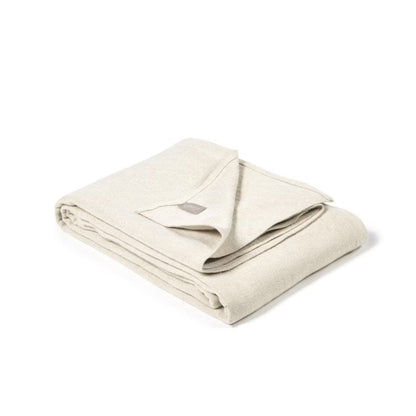 SS25 - Libeco - Hudson Linen Blanket | 130x89" | Natural - folded 2 