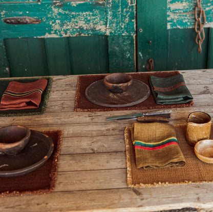 SS25 - Libeco - Jasper Placemat | Single | Leather - lifestyle 2 