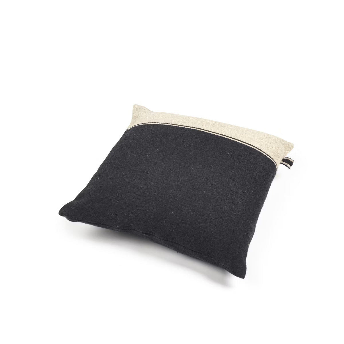 Libeco Marshall Pillow Cover in Black Flax