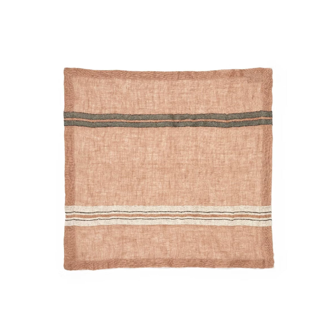 SS25 - Libeco - Mojave Napkin | 2pc Set | Stripe - display 1 