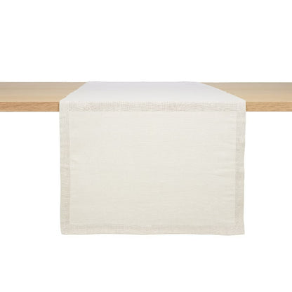 Libeco Riverside Table Runner in Ficelle
