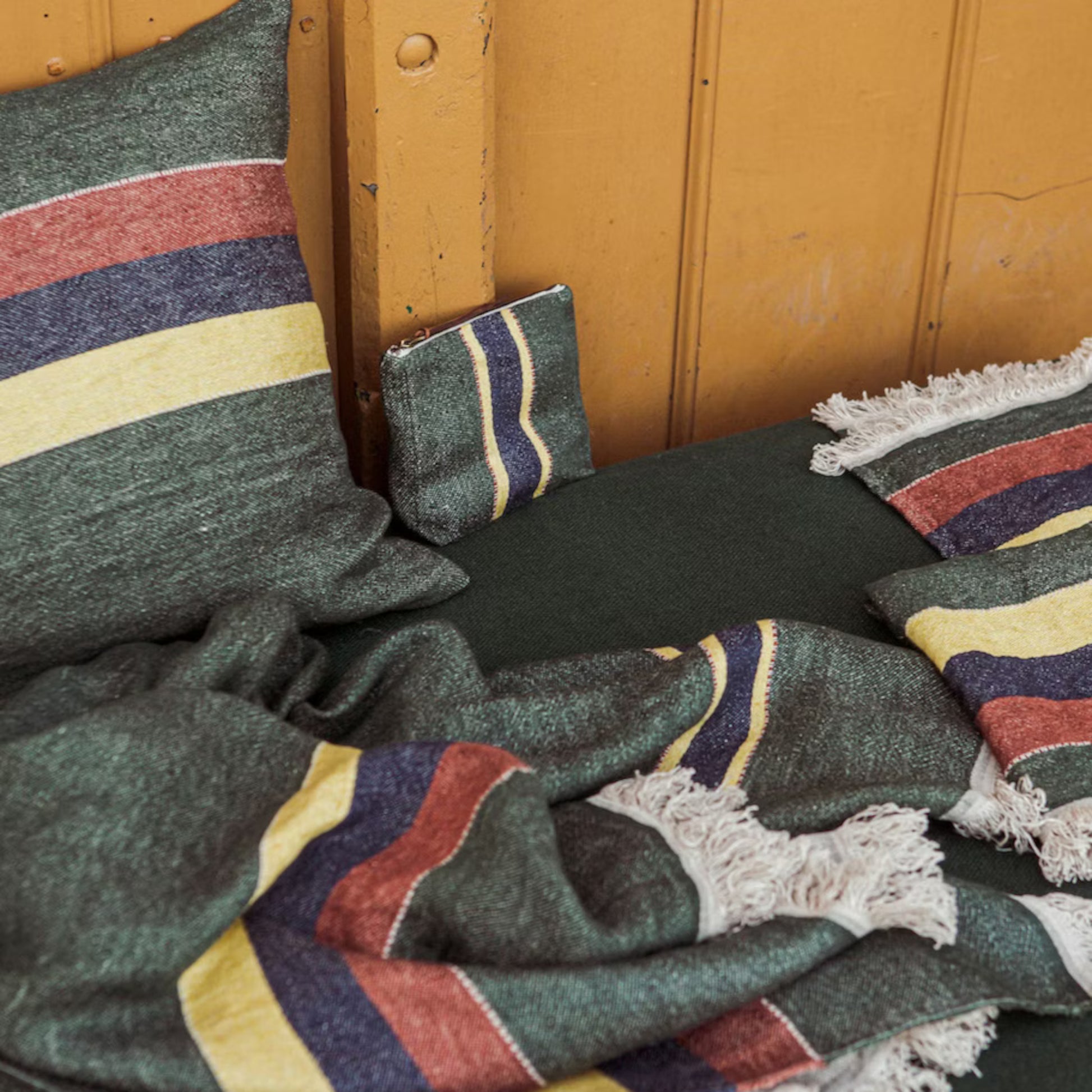 Libeco The Belgian Towel Fouta in Spruce Lifestyle