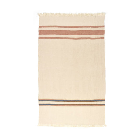 Libeco The Belgian Towel Fouta in Harlan Stripe