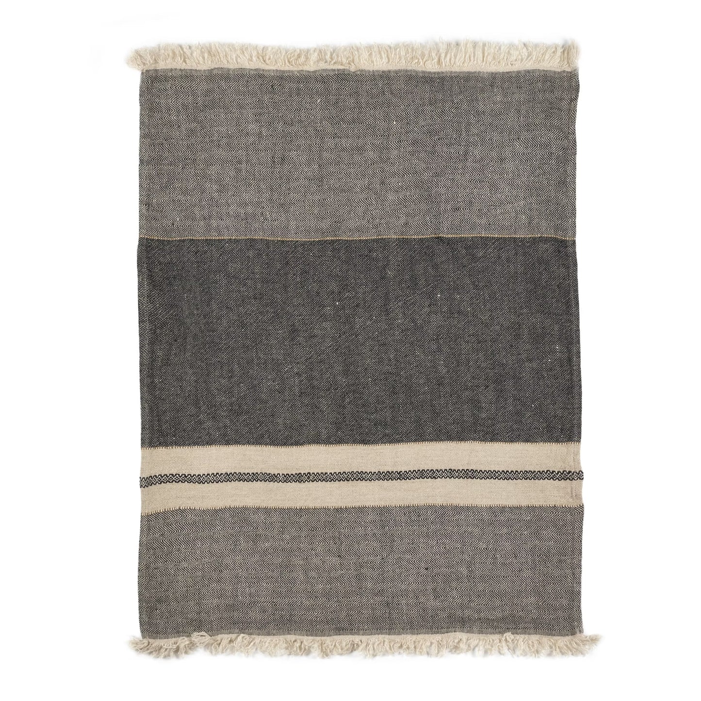 Libeco The Belgian Towel, Guest Towel in Tack Stripe