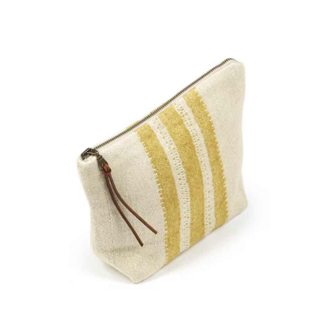 SS25 - Libeco - The Belgian Pouch | Mustard Stripe - display 1 