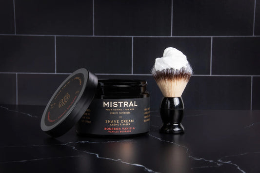 SS25 - MISTRAL - Shave Cream 9oz - Bourbon Vanilla 