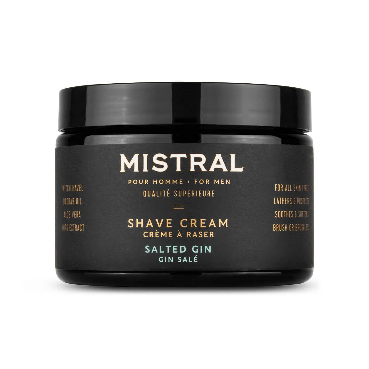 SS25 - MISTRAL - Shave Cream 9oz - Salted Gin 
