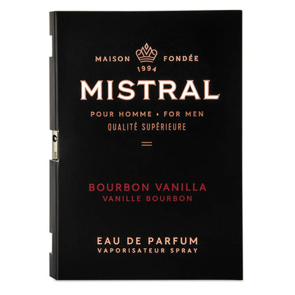 Mistral Bourbon Vanilla perfume bottle