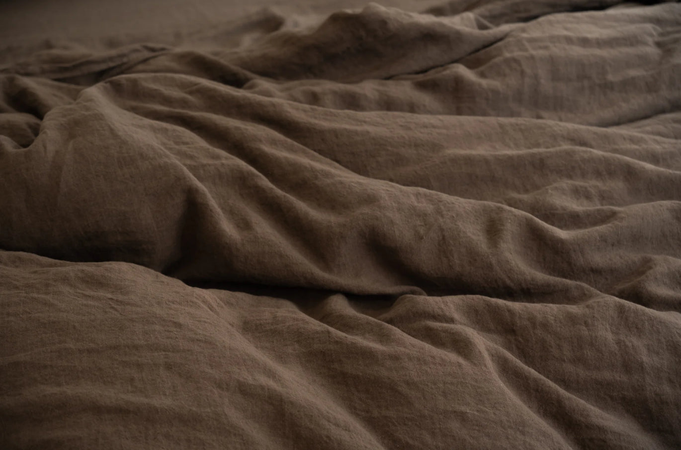 SS25 - Sömn - Duvet Cover | King | Chocolate 3