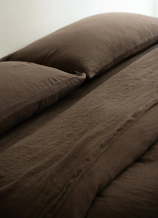SS25 - Sömn - Pillowcase Set | Queen | Chocolate 2