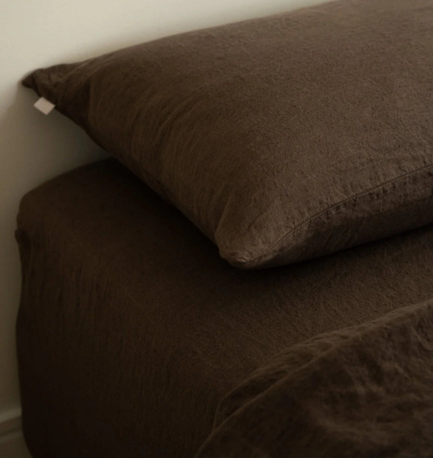 SS25 - Sömn - Pillowcase Set | Queen | Chocolate 3