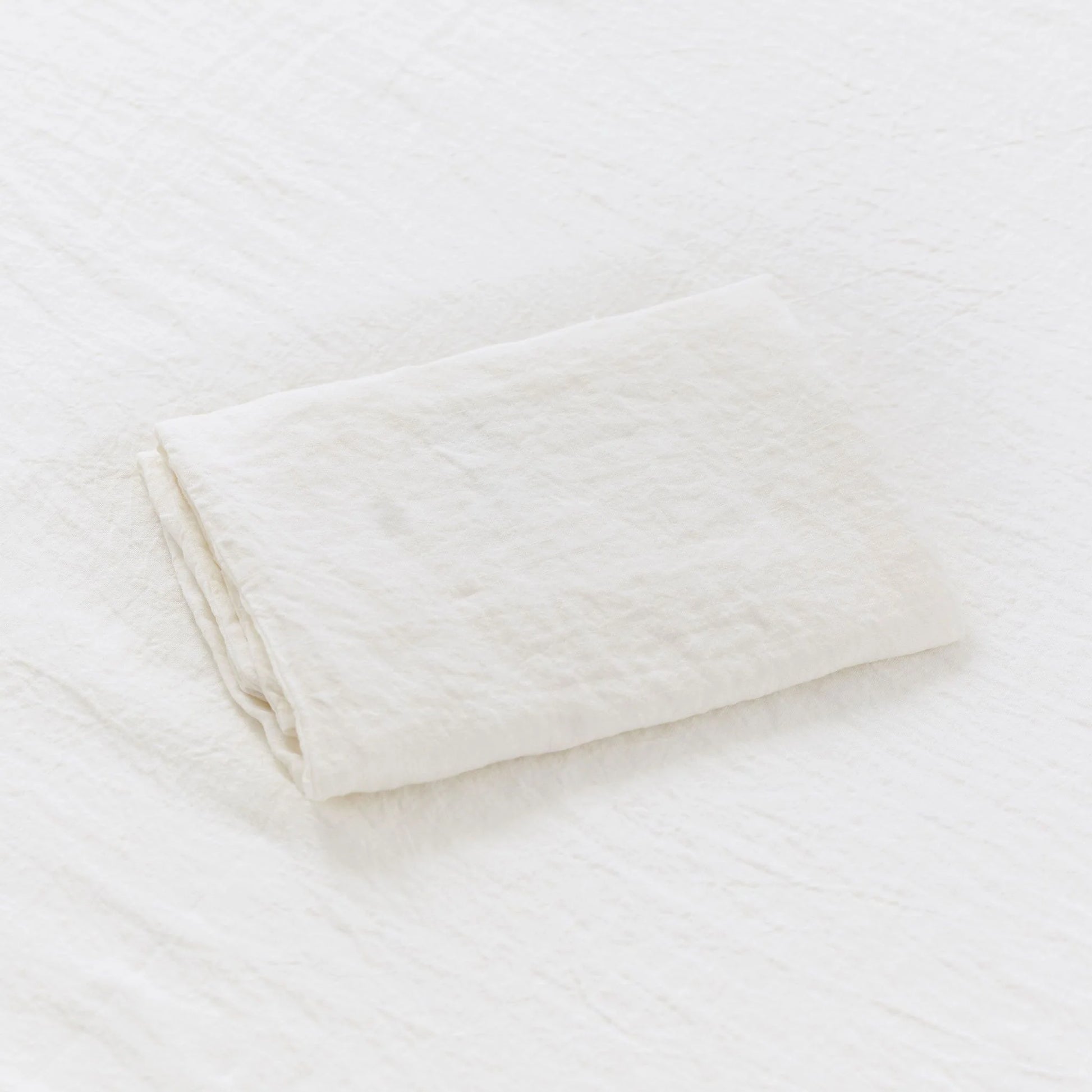 SS25 - Sömn - Pillowcase Set | Queen | Off White - folded