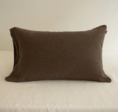 SS25 - Sömn - Rectangular Sham Cover | Chocolate 1