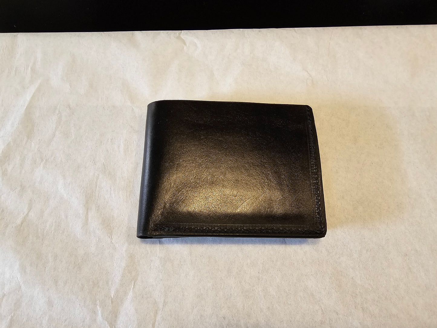 Bi-Fold Wallet | Black Leather