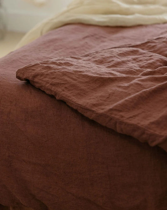 Duvet Cover Queen | Kidney Bean