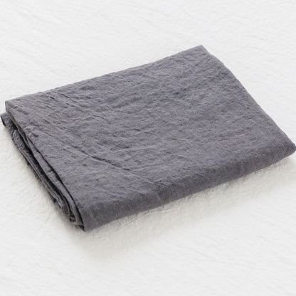 Somn linen pillowcases, Charcoal