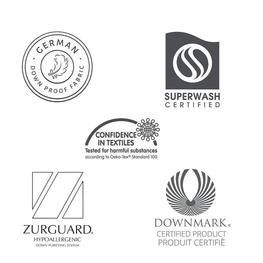St Geneve Heirloom Pillow Certifications