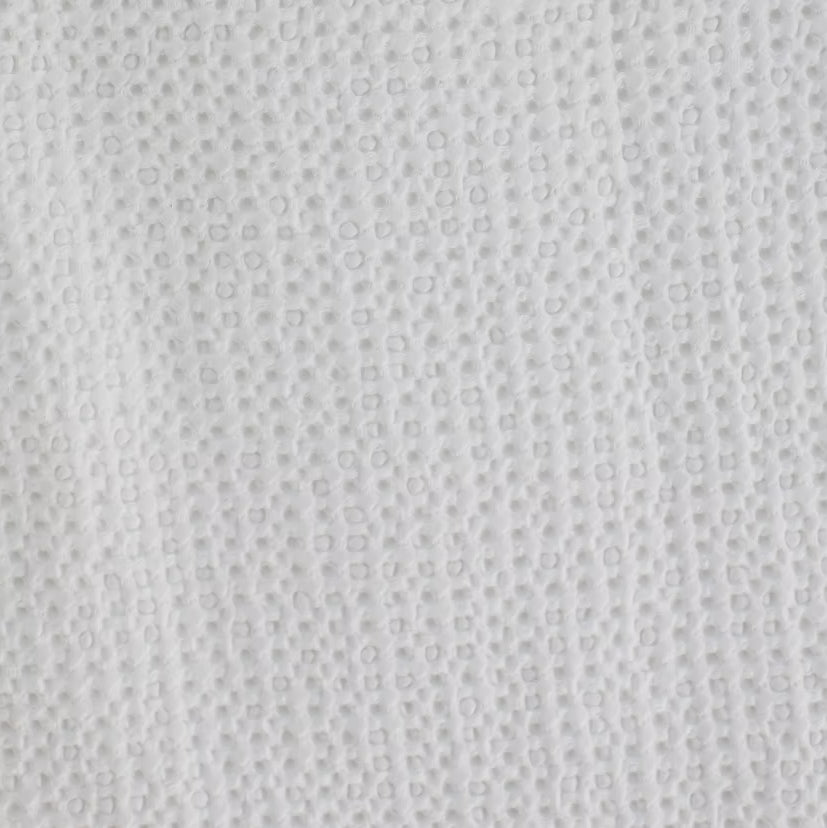 SS25 - St Genève - Michelle Throw | White - details 3 