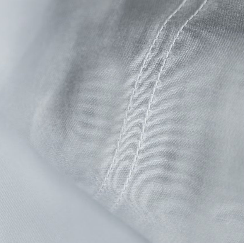 SS25 - St Genève - Porto Sateen | Pillowcase Pair | King - stitch details 2 