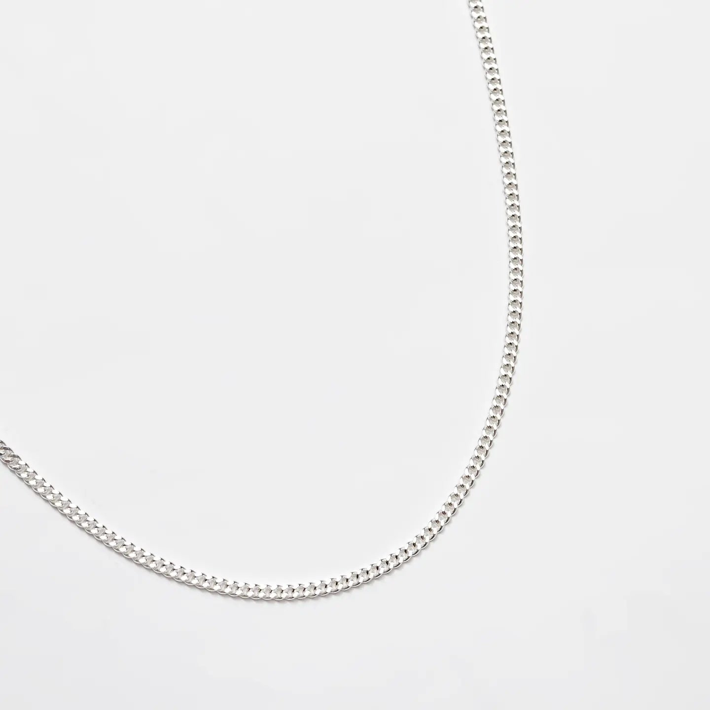 Curb Chain | Sterling Silver