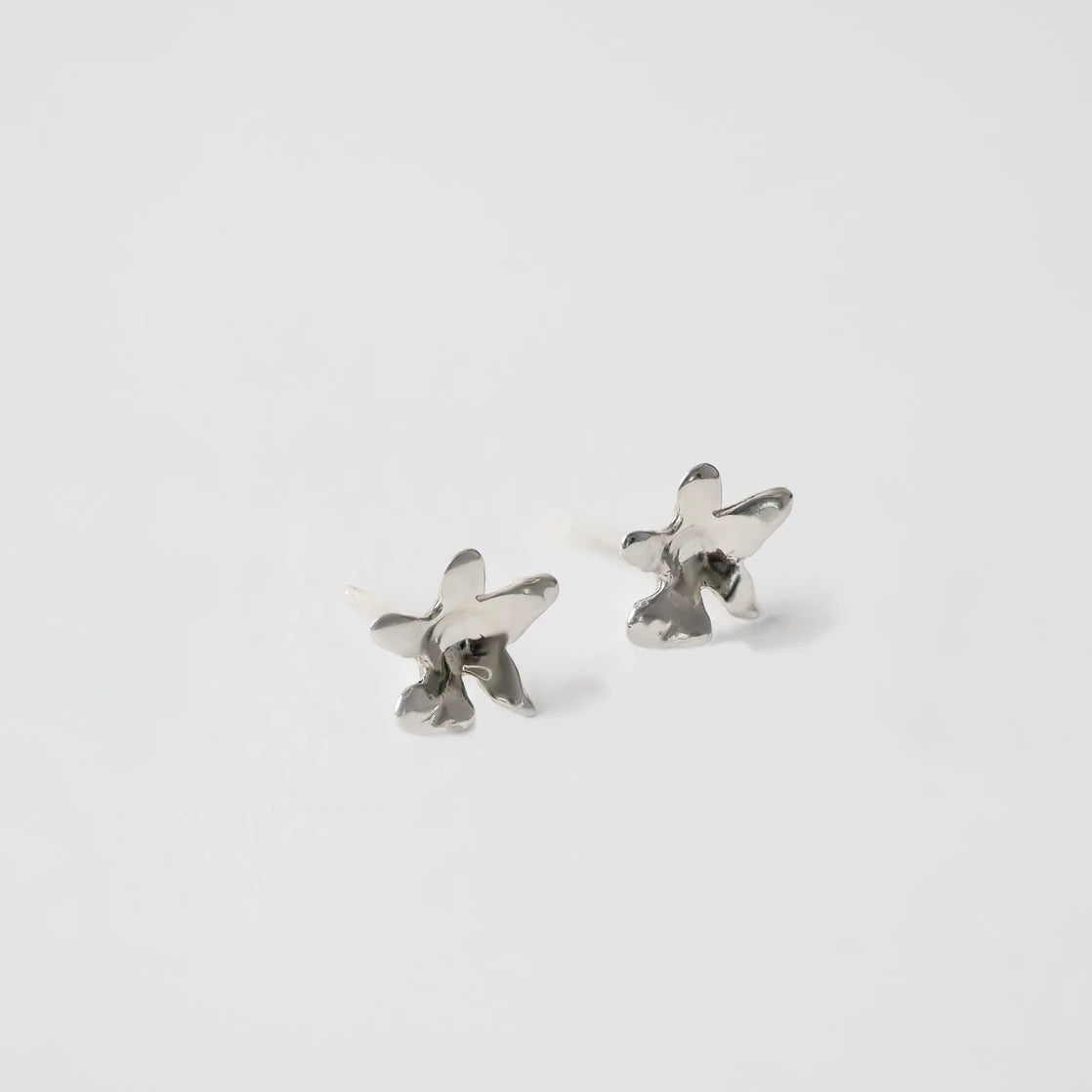 Flower Studs | Sterling Silver