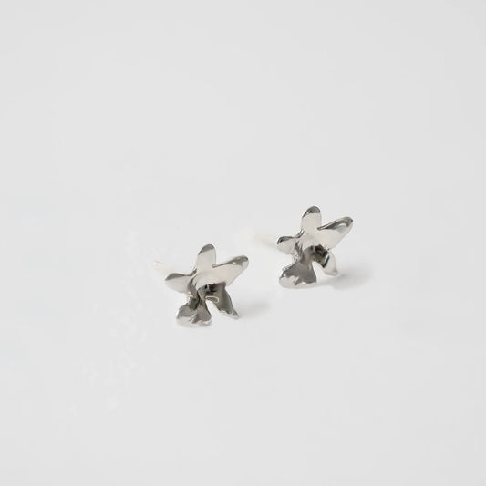 Flower Studs | Sterling Silver
