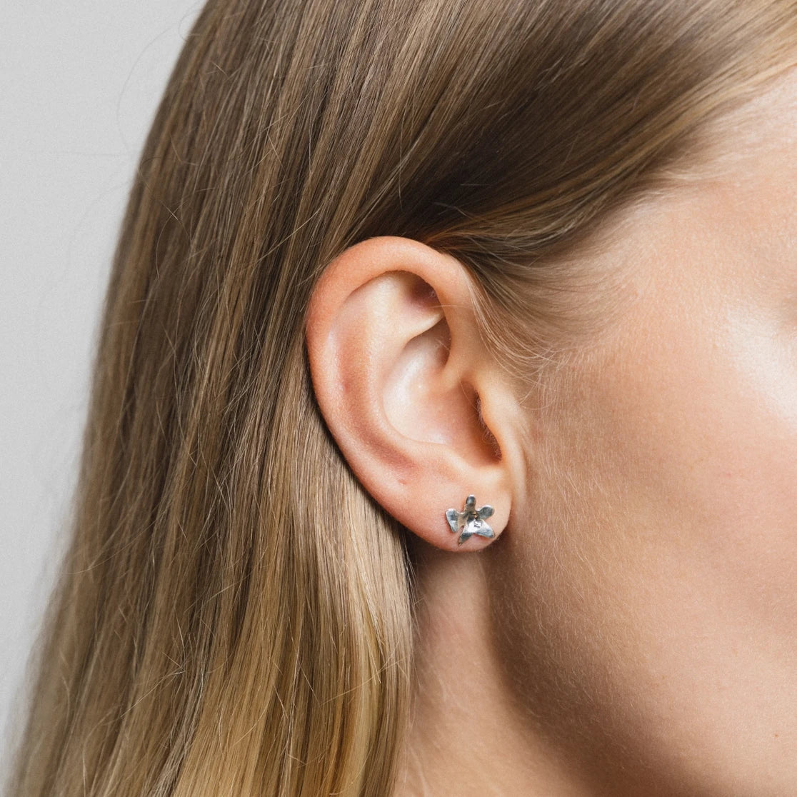 Flower Studs | Sterling Silver
