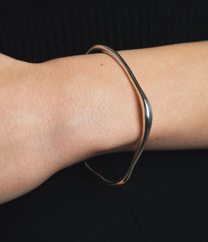 SS25 - Wolf Circus - Blake Bracelet | Sterling Silver - on model 3