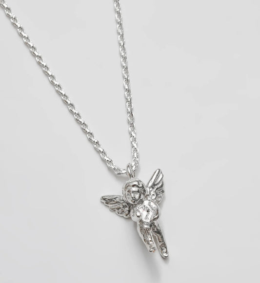 SS25 - Wolf Circus - Cherub Necklace | Sterling Silver - on display 1 