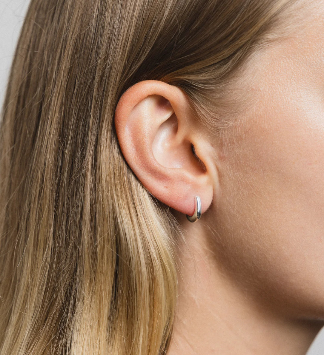 SS25 - Wolf Circus - Molly Hoops | Sterling Silver - on model 2 