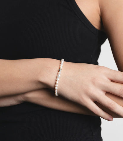 SS25 - Wolf Circus - Quinn Bracelet | Silver - on model 2