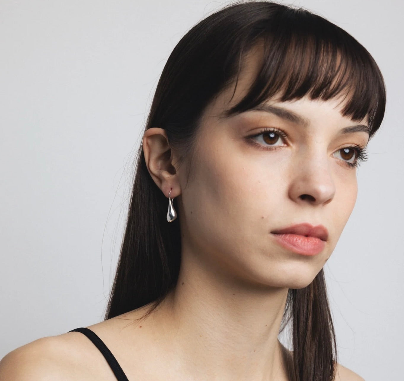 SS25 - Wolf Circus - Sage Earrings | Sterling Silver - on model 2 