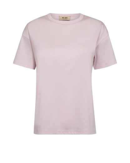 Aina Crewneck Tee in Ballet Slipper - MOSMOSH