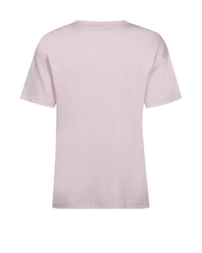 Aina Crewneck Tee in Ballet Slipper - MOSMOSH