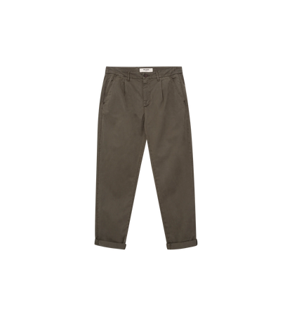 Mos Mosh Gallery Men's Jones Darwin Pant in Grape Leaf front flatlay