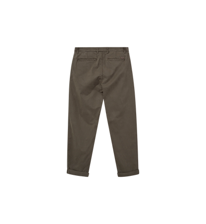 Mos Mosh Gallery Men's Jones Darwin Pant in Grape Leaf back flatlay