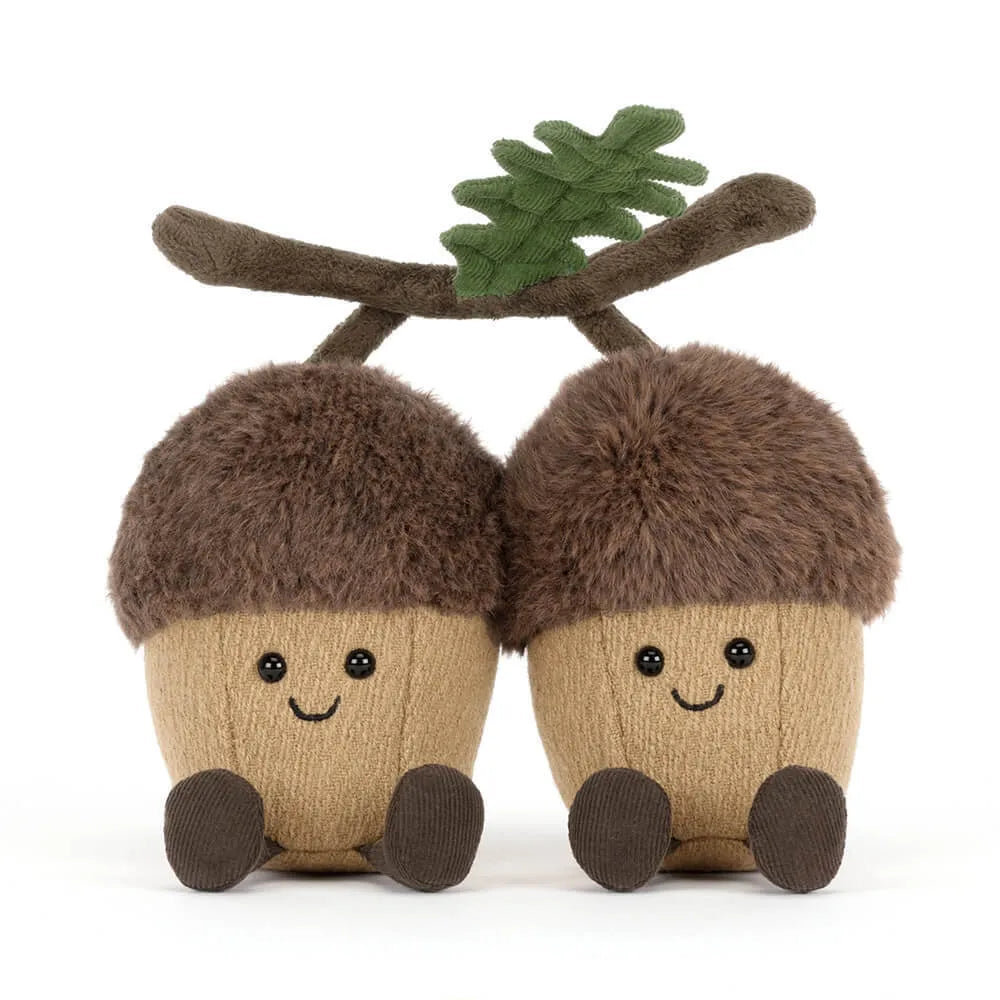 Jellycat Amuseables Ort and Tum Acorns