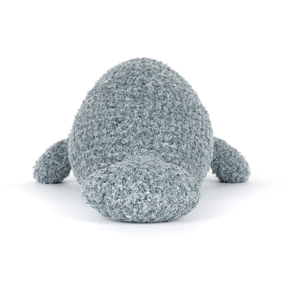 Jellycat Maffles the Manatee Back View